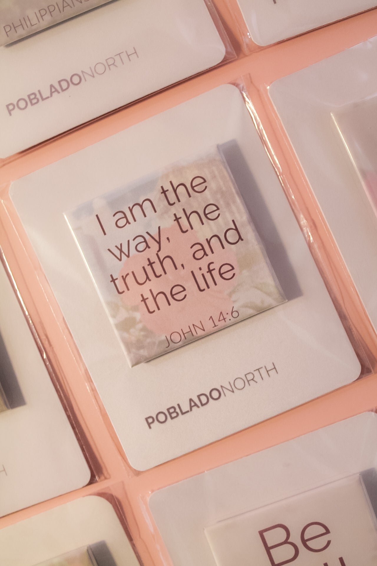 Scripture Quote 2x2 Magnet